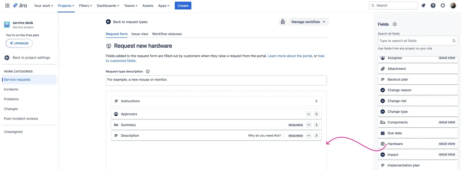 service-desk-configuration